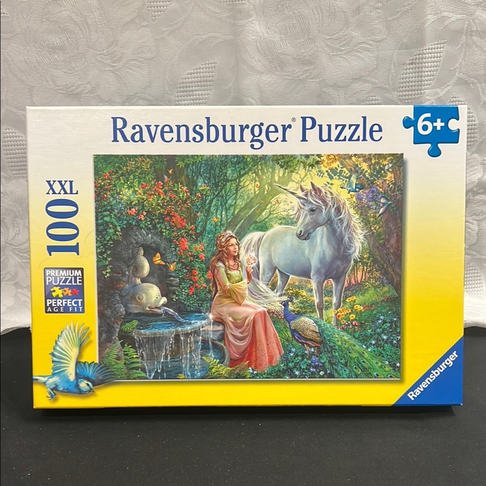 Ravensburger 🔴2/$25🔴Puzzle Unicorn 100 Piece XXL